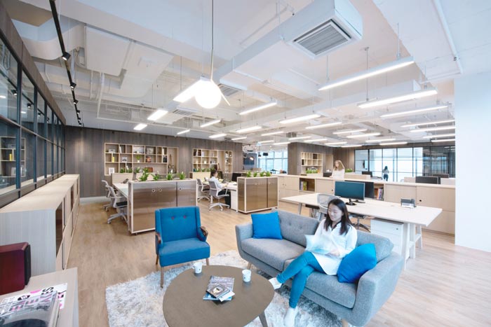 上海办公楼装修传媒公司办公室设计方案