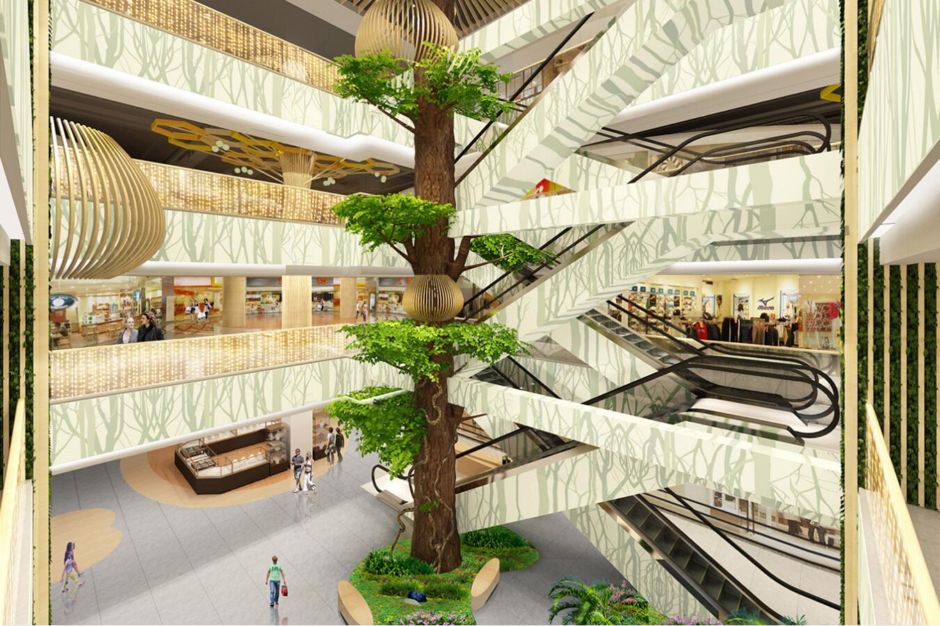 大型商場購物中心設計裝修圖片