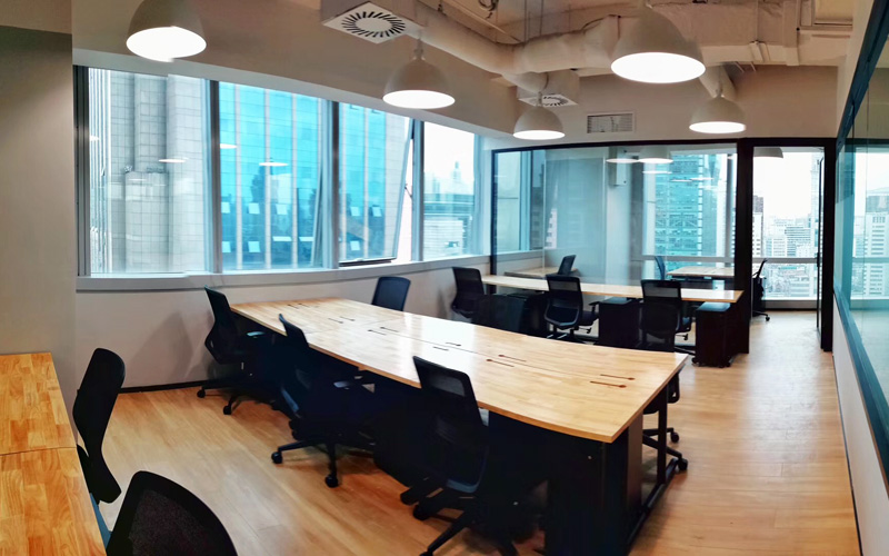 黃浦區辦公室裝修來福士廣場辦公樓設計